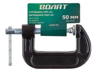 14030-50 Струбцина тип "G" 50мм ВОЛАТ купить в Минске.