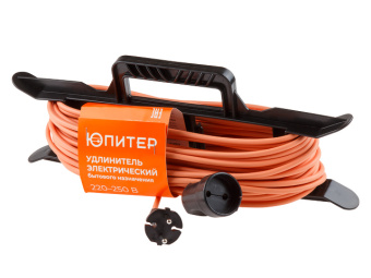 PC16-JP8211 Удлинитель на рамке 10м (1 роз.,1,3кВт, б/з, ПВС) Юпитер (6А)  купить в Минске, низкие цены.
