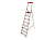 5150108 Лестница-стремянка алюминиевая проф. NV500 Новая Высота 8 ст с лотком