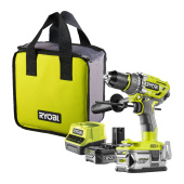 Дрель-шуруповерт аккумуляторная RYOBI R18PD7-252S ONE +