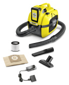Пылесос сухой и влажной уборки аккумуляторный KARCHER WD 1 Compact Battery Set