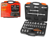 PRO-032 Набор головок 1/2" 8-32мм 32пр. PRO STARTUL (6 граней)