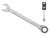 PRO-7019 Ключ комбинированный 19мм трещоточный PRO STARTUL (сатинированное покрытие, 72 зуба)