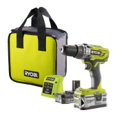 Дрель-шуруповерт ударная аккумуляторная RYOBI R18PD3-242S ONE +