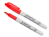 ST4350-03 Маркер промышл. перманентный фетровый красный STARTUL PROFI (толщ. линии 1.5 мм)