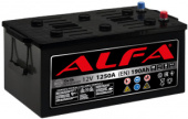 Аккумулятор ALFA 190 (3) евро +/- (1300A, 480*223*223) KZ (A190 231 15 9 3) Грузовая евро (L+)