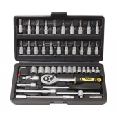 47789 2462-5 Набор инструментов WMC TOOLS, 46 пр (6 граней)