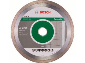 2608602636 Алмазный круг 200х25.4 мм по керамике сплошн. BEST FOR CERAMIC BOSCH ( сухая/мокрая резка)