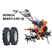 Мотоблок бензиновый SKIPER SP-1400SE EXPERT + колеса BRADO 5.00-10 (комплект)