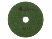 340800 Алмазный гибкий шлифкруг "Черепашка" 100 № 800 (мокрая шл.) (Trio-Diamond)