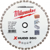 4932492151 Диск алмазный Milwaukee Speedcross X-HUDD 350мм