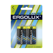 11751 Батарейка Ergolux Alkaline BL-2 LR14
