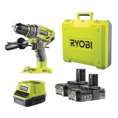 Дрель-шуруповерт ударная аккумуляторная RYOBI R18PD7-220B ONE+