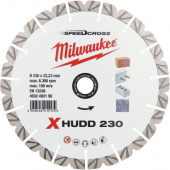 4932492150 Алмазный диск MILWAUKEE Speedcross X-HUDD 230мм