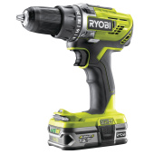 Дрель-шуруповерт аккумуляторная RYOBI R18DD3-215S ONE +