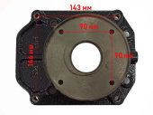 Плита соединительная КПП мотоблока ST-1800