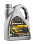 Масло моторное Orlen-Oil PLATINUM ULTOR DIESEL 15W-40 , 5л (дизель, всесезонное)