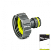 LE-02197K Штуцер BRADAS LIME LINE 1"