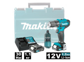 Шуруповерт MAKITA DF 333 DWYE+набор бит