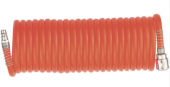 57006 Шланг спиральный воздушный, 15 м, с быстросъемными соединениями