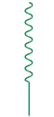 64467 Опора спиральная, выс.1,2м 1 шт. диаметр провол. 5мм