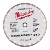 4932471988 Диск алмазный MILWAUKEE Steelhead 350мм