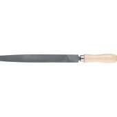 16229 Напильник, 250 мм, плоский, деревянная ручка