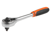 PRO-415 Трещотка 1/4"-3/8"-1/2" 72зуб. 255мм двухсторонняя PRO STARTUL