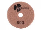 340600 Алмазный гибкий шлифкруг "Черепашка" 100 № 600 (мокрая шл.) (Trio-Diamond)