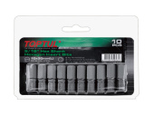 FSDA1005G Насадка шестигранник 5мм 5/16" 10шт блистер TOPTUL