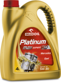 Масло моторное Orlen-Oil PLATINUM Max Expert XD 5W–30, 4л (бензин/дизель, синтетическое, всесезонное)