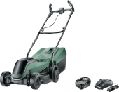 Газонокосилка аккумуляторная BOSCH CityMower 18 (18В/1*4.0 Ah)