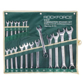 904 RF-5281P(5181P.5281) Набор ключей комбинированных 18пр. ROCK FORCE на полотне