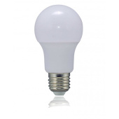 Лампа светодиодная LED-A55-8W-E27-3000K теплый белый свет