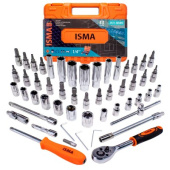 51108 ISMA-2531-5 EURO Набор инструментов ISMA, 53 пр