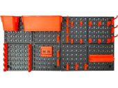 BR3822ЧРОР Панель инструментальная Blocker Expert с наполнением большая, 652х100х326 мм, черный/оранж., BLOCKER