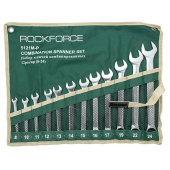 906 RF-5121P Набор ключей комбинированных 12пр. ROCK FORCE на полотне