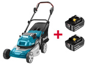 Газонокосилка аккумуляторная MAKITA DLM 460 Z + АКЦИЯ (2 АКБ) (18.0 В)