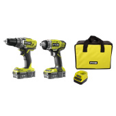 Набор инструмента RYOBI R18DDID-220S ONE +