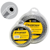 C7049 Корд триммерный CHAMPION Tri-twist 3.0мм*50м (витой треугольник)+нож