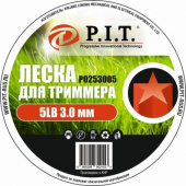 Леска для триммера 3,0 мм, звезда P.I.T.Р0253005 (цена за 1 метр)