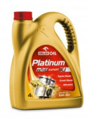 Масло моторное Orlen-Oil PLATINUM Max Expert XJ 5W–30, 4л (бензин/дизель, синтетическое, всесезонное)