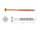 SMV2-80480-5 Шуруп универсальный 5.0х100 мм желтый цинк (5 кг) STARFIX