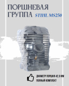 З/Ч Цилиндро-поршневая группа бензопилы STIHL MS 250