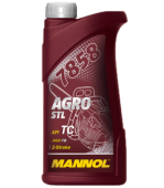 51648 Масло для 2-х тактных двигателей синтетическое Mannol 7858 Agro Formula S 0.5л