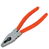 1470-0000-18 Плоскогубц, ручка ПВХ, 180мм
