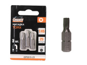 GP3515-25 Насадка TORX T45 25мм 3шт GEPARD