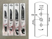 LG-X2002 Нож для газонокосилки 46 см ECO (в блистере, для LG-533, LG-534, LG-633, LG-634)