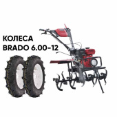 Культиватор бензиновый BRADO GT-850SL + колеса BRADO 6.00-12 (комплект)