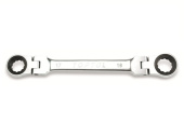 AOAE1618 Ключ накидной 16х18мм с поворотными трещотками TOPTUL